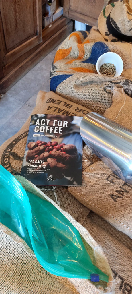 Les sacs de cafés Les sacs de cafés