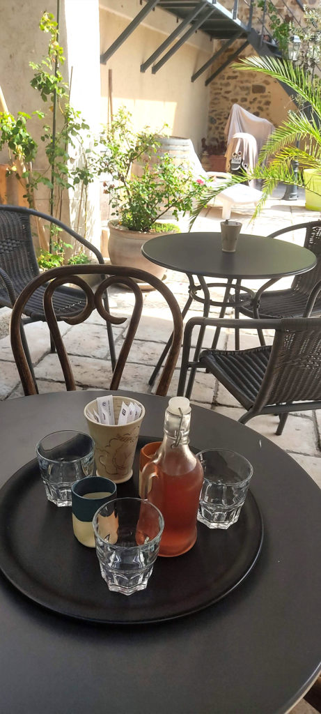 Le service en terrasse Le service en terrasse